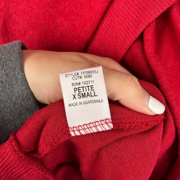 Gibson Petite Red Soft Turtleneck Sweater XS NWT - Picture 4 of 6